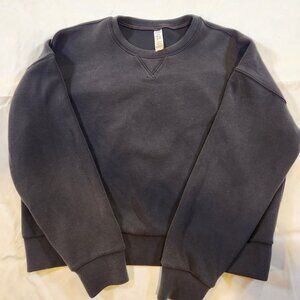 Spanx Air Essentials Sweatshirt Black Size Large